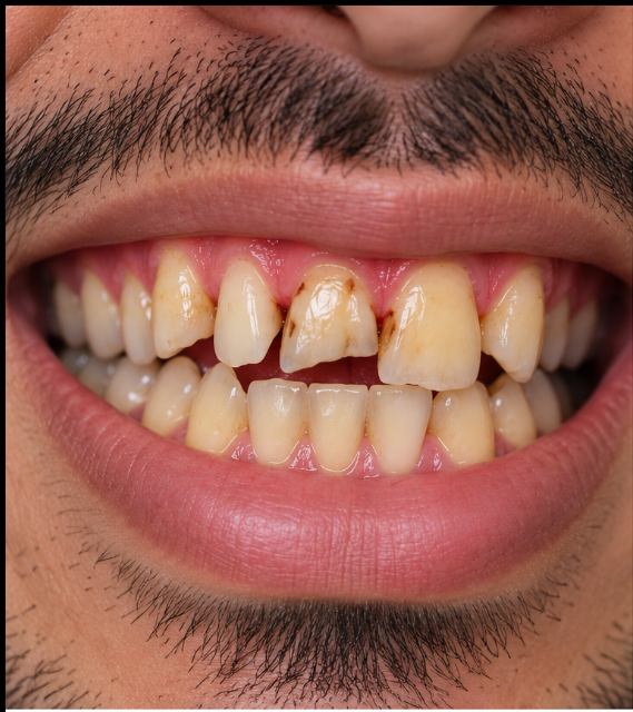 Veneers — after